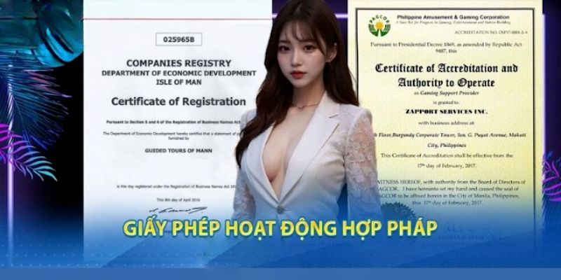 Tìm hiểu về giấy phép hoạt động bet88 trong ngành cá cược